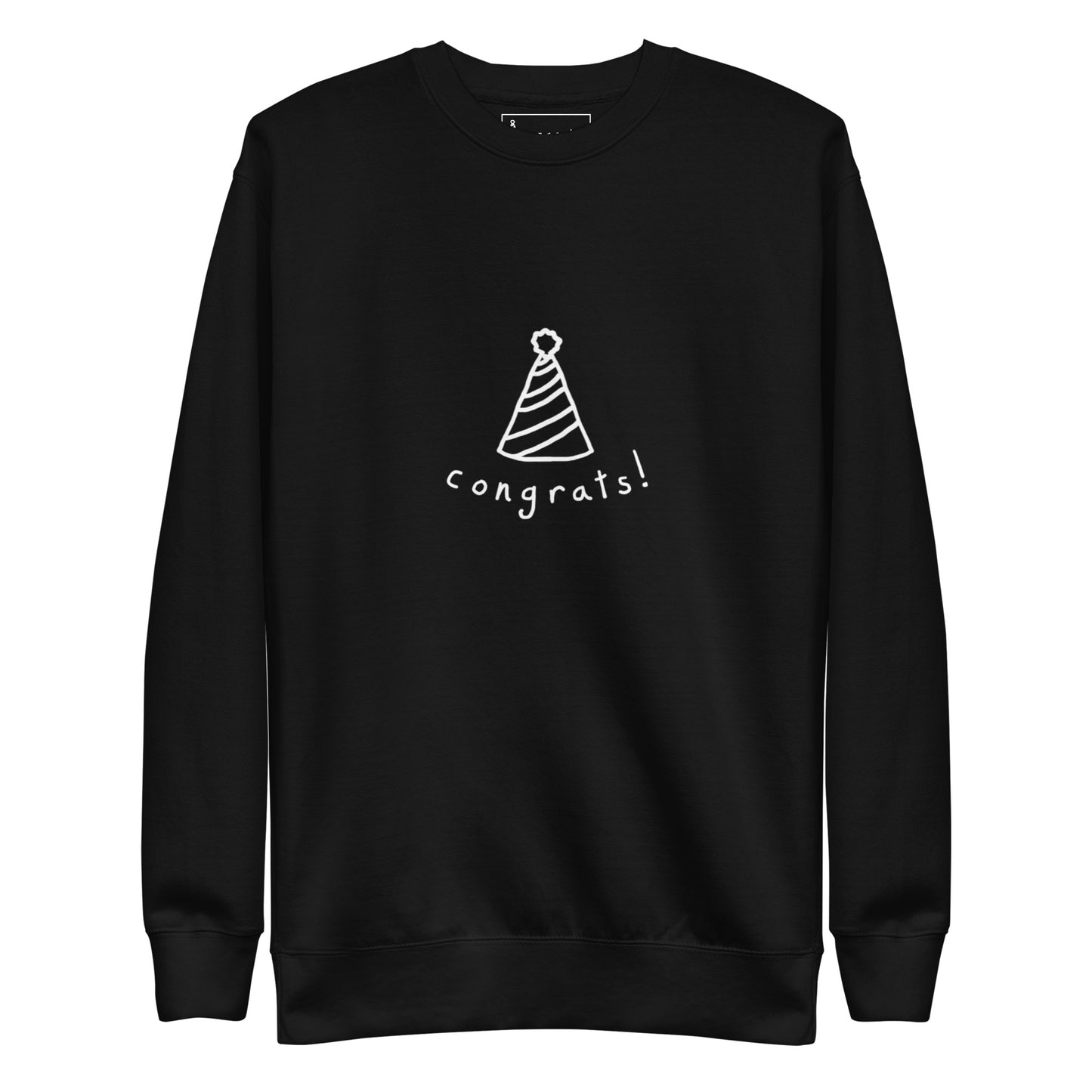 Congrats Crewneck (Black)