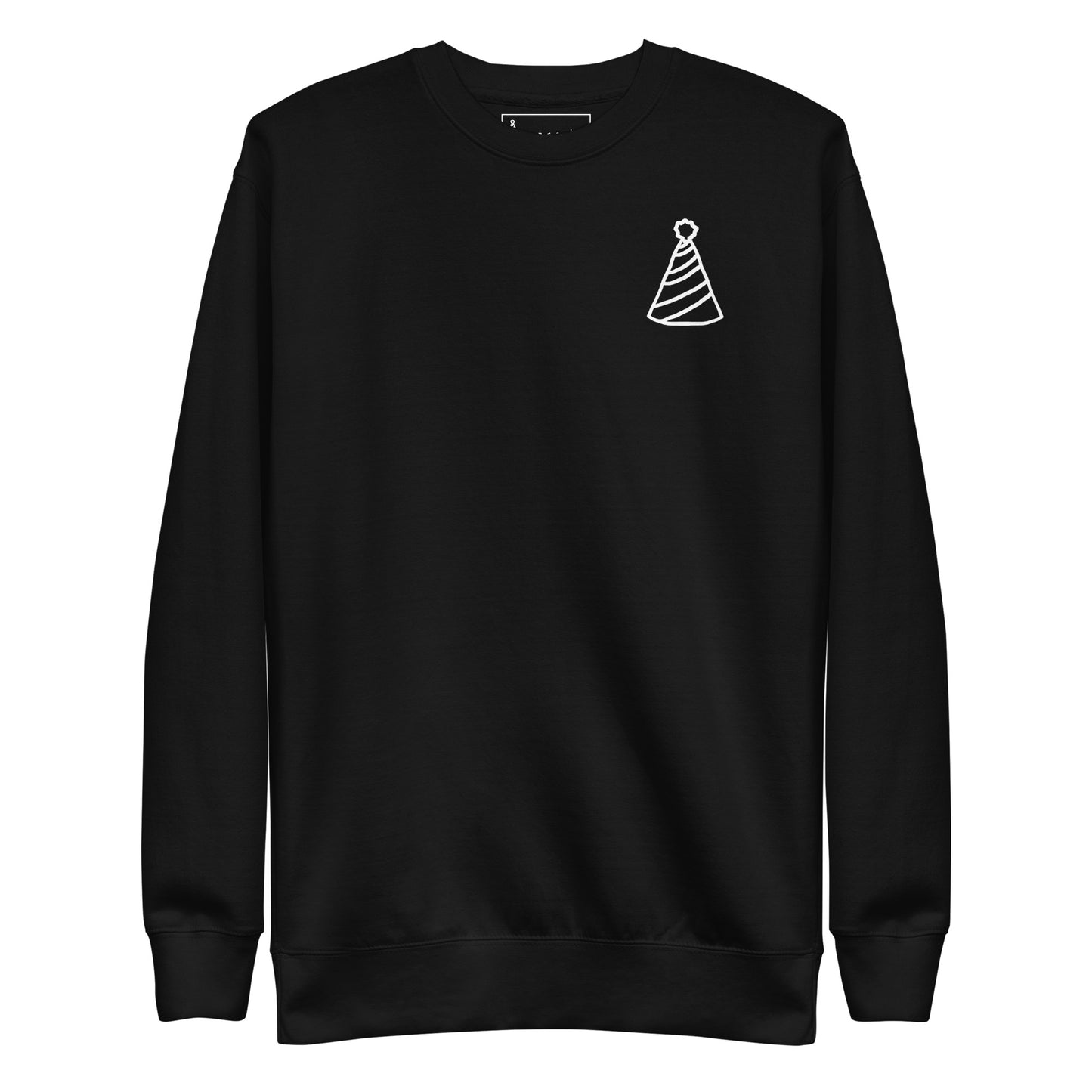 Congrats Crewneck (left chest) (Black)